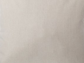 Conjunto de 2 almofadas decorativas creme 45 x 45 cm GAURA Beliani