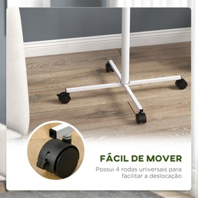 PawHut Comedouro para Pássaros de Exterior com Rodas Ø60x138 cm Comedo