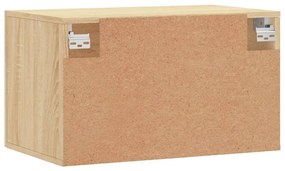 Armário parede 60x36,5x35 cm derivados madeira carvalho sonoma