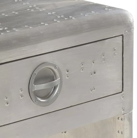 Aparador estilo aviador 110x35x75 cm metal