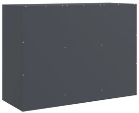 Aparador 99x39x73 cm aço antracite