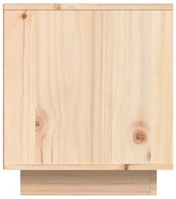 Móvel de TV 80x35x40,5 cm madeira de pinho maciça