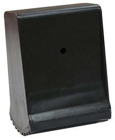 Êmbolo/tampa terminal EDM 75091-93 Escada 64 x 25 mm Preto PVC (2 Unidades)