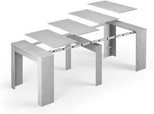 Mesa de Jantar Extensível CATARINA (51-237 cm) Betão
