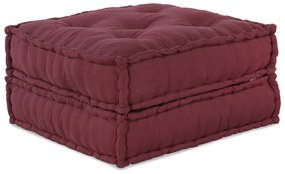 vidaXL Sofá Modular 2 pcs Maroons 140 x 70 x 36 cm tecido