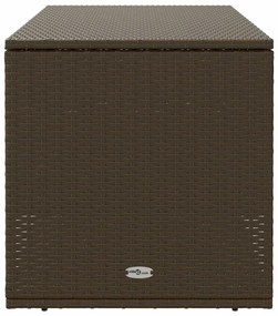 Caixa para almofadões de exterior 100x55x55,5 cm vime PE