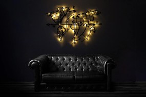 Acessório Decorativo de Parede Mt-04 – Preto – 65 x 95 cm