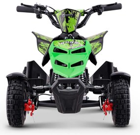 Mini Moto 4 elétrica para crianças Roan Raptor R4 500W Verde