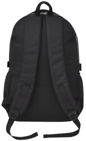 Mochila escolar 40 L preto e cinzento