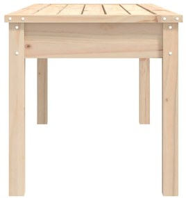 Banco de jardim 109x44x45 cm madeira de pinho maciça