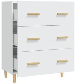 Aparador 70x34x90 cm derivados de madeira branco