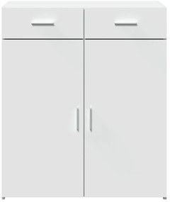 Aparador 80x42,5x93 cm derivados de madeira branco
