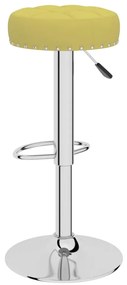 Bancos de Bar - 2 pcs - Tecido Verde