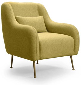 Cadeira Wing Sevilla – Amarela – 78 cm x 90 cm x 89 cm