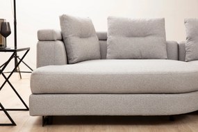 Sofá de Canto Padova Corner – Cinzento Claro – 140 cm x 385 cm x 200 c