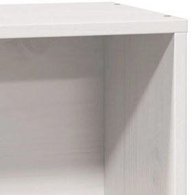 Cama sem colchão 90x190 cm madeira de pinho maciça branco