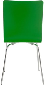 Conjunto de 4 cadeiras de cozinha e sala de jantar Pepe 43 x 87 x 47 cm Verde