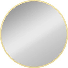 HOMCOM Espelho de Parede, design moderno, 61 x 61 cm, Dourado | Aosom Portugal