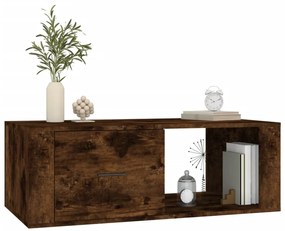 Mesa de centro 100x50,5x35 cm derivados madeira carvalho fumado
