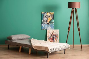 Sofá-Cama Folde – Cinzento Claro – 180 x 80 cm