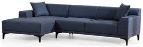 Sofá de Canto Petra – Azul – 145 x 250 cm