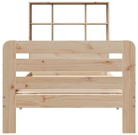 Cama sem colchão 90x190 cm madeira de pinho maciça