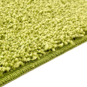 Conjunto de 3 Tapetes de Banho vidaXL Verde Polipropileno Antiderrapan