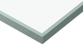 Porta deslizante em vidro ESG e alumínio 90x212 cm prateado