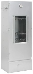 Defumador p/ churrasqueira c/ gerador fumo frio aço galvanizado