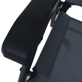Conjunto bistrô 3 pcs aço cinzento