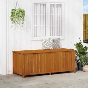 vidaXL Caixa de arrumação p/ jardim 200x80x75 cm madeira acácia maciça