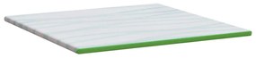 Protetores de Colchão Branco e Verde 200 x 200 cm
