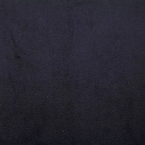 Poltrona com pés cromados veludo preto