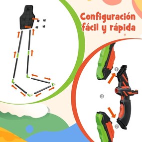 Conjunto de brinquedos de tiro com arco 20 flechas de ventosa em pé ou pendurado presente de alvo para crianças