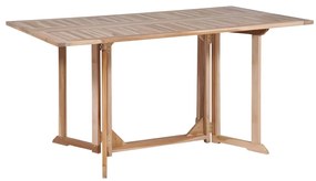 7 pcs conjunto jantar dobrável p/ exterior madeira teca maciça