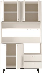 Mobiliário "RE7-W" - Design Moderno - Branco