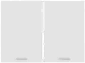 Armário de parede “Lyon” 80x31x60 cm derivados madeira branco