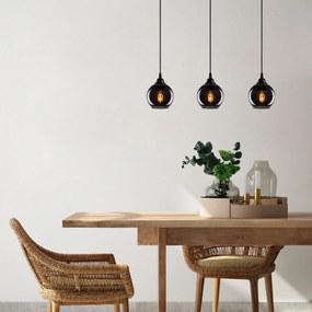 Chandelier Smoked – Fume – 65 x 65 cm