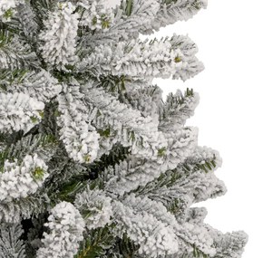 Árvore de Natal artificial articulada c/ flocos de neve 300 cm