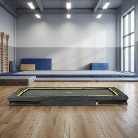 Trampolim desportivo retangular Silhouette 214 x 305 cm - preto