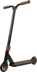 Trotinete Acrobática com Guiador 360° Rolamentos ABEC-9 Rodas de PU de 120 mm Estrutura de Alumínio 66x47x81 cm Dourado