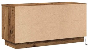 Armário para TV Madeira Velha 100x38x49 cm Madeira Engenheirada