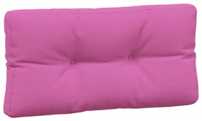 Almofadões p/ paletes 2 pcs tecido rosa