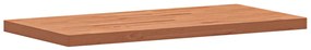 Tampo de mesa retangular 100x50x4 cm madeira de faia maciça