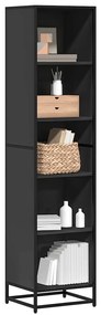 Estante 40x35x170,5 cm contraplacado preto
