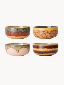 Taças artesanais 70's, conjunto de 4