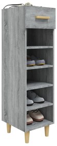 Sapateira 30x35x105 cm derivados de madeira cinzento sonoma