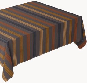 Toalha de mesa jacquard Mille Bambous Onyx