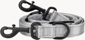 Trela refletora em jacquard para cão ajustável Lunar