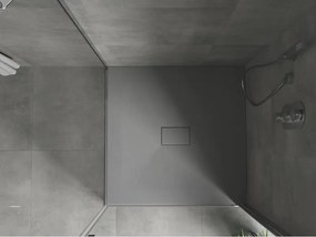 Mexen Hugo base de duche quadrada SMC 100 x 100 cm, cinza - 42611010